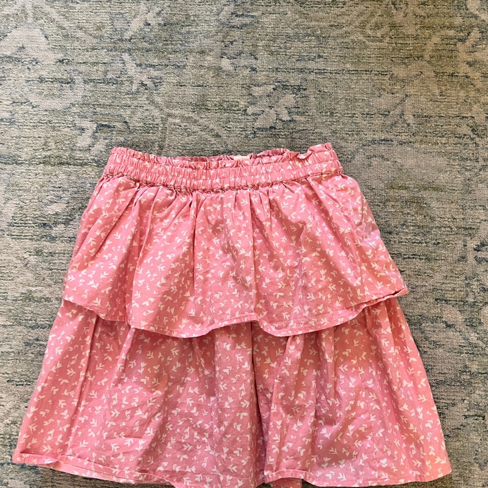 Pink Layered Skirt